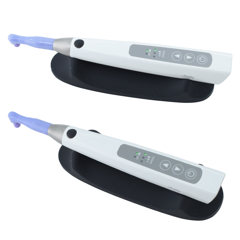 Teeth Whitening Options - เครื่องขัดฟันไร้สาย ระบบพ่นลมพร้อมตัวเลือกความเร็ว 5 ระดับ หัวขัด 2