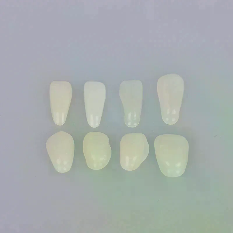Teeth Whitening Veneers - วีเนียร์ฟันขาวแบบบางพิเศษ 60 ชิ้น วัสดุเรซิ่นพอร์ซเลน ฟิล์มฟอกสีฟันชั่วคราวสำหรับฟันหน้าบน (ไม่รวมกาว)