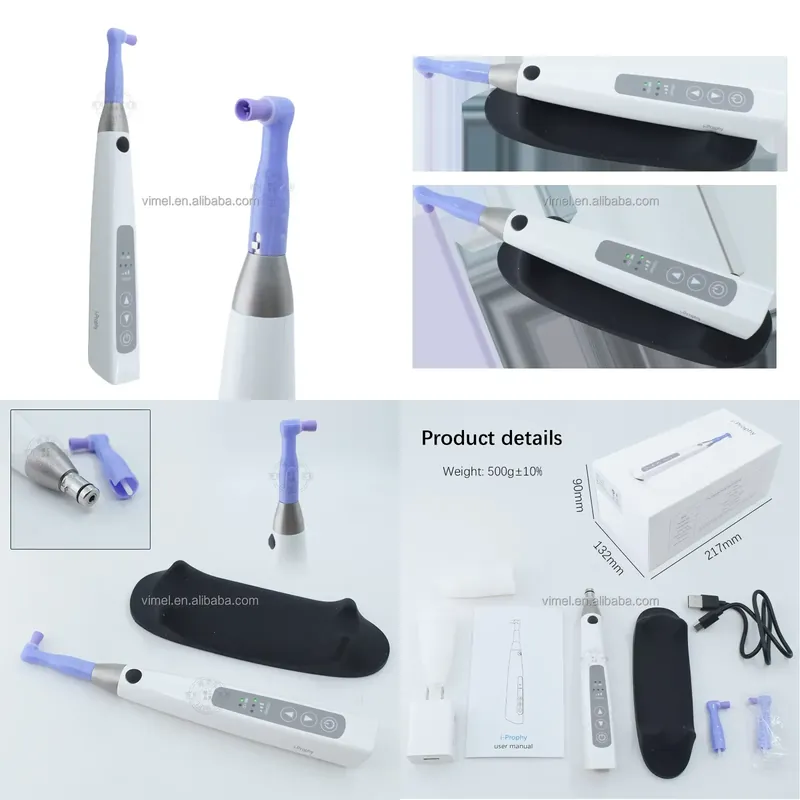 Teeth Whitening Options - เครื่องขัดฟันไร้สายรุ่นใหม่ปี 2026 ระบบ Air Prophy ปรับความเร็วได้