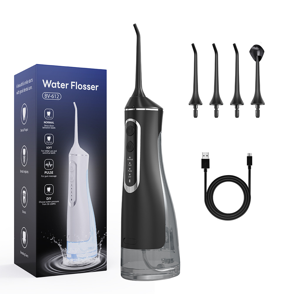 Teeth Whitening Machine Professional - เครื่องทำความสะอาดฟันแบบพกพา ระบบฉีดน้ำแรงดันสูง IPX7 กันน้ำ สำหรับทำความสะอาดฟันอย่างมืออาชีพ