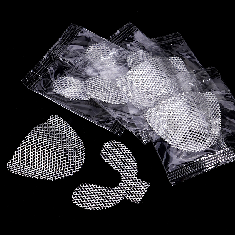 Teeth Whitening Trays - 10ชิ้นการเสริมความแข็งแรงของฟันปลอมตาข่ายรักษาแบบ palatal ถาดโลหะตาข่ายด้านบนทันตแพทย์วัสดุ