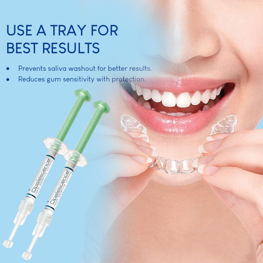 Teeth Whitening (Bleaching) - เจลฟอกฟันขาว 35% กลิ่นมิ้นท์ แบบหลอดฉีดยา ชุดฟอกฟันขาว ผลิตภัณฑ์ดูแลช่องปากเพื่อความงาม