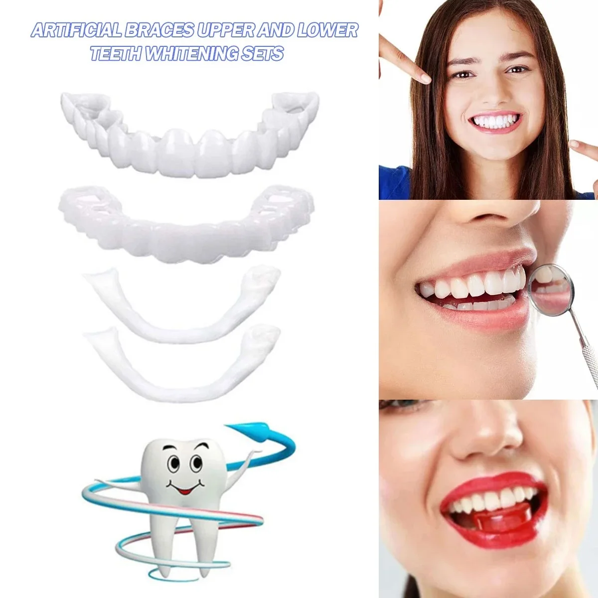 Teeth Whitening Veneers - วีเนียร์ฟัน ฟอกสีฟัน ฟันปลอม ทันตกรรมจัดฟัน ฟันปลอมชั่วคราว ครอบฟัน