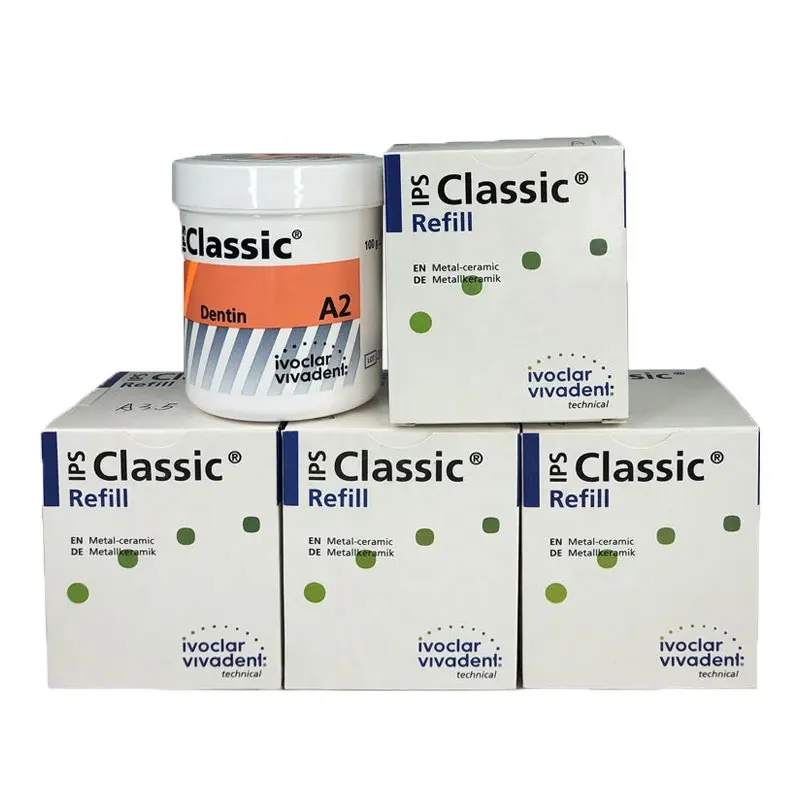 Teeth Paint Whitening - ไอโคลน100กรัม/กล่องวัสดุห้องแล็บทันตกรรมแบบคลาสสิกเครื่องมือผลิตภัณฑ์ทันตกรรมผงเซรามิกพอร์ซเลนสำหรับทันตกรรม