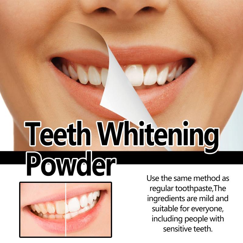 ผงฟอกสีฟัน ผงถ่าน/ผงฟอกสีฟันเบ - Teeth Whitening Charcoal Powder บทวิจารณ์และราคา