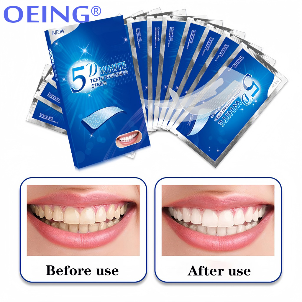 แผ่นฟอกสีฟัน 9D 5D 14/28 คู่ ช - Teeth Whitening Home Kit บทวิจารณ์และราคา