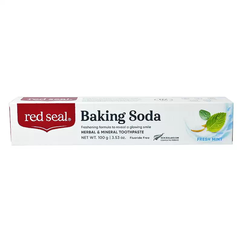 ยาสีฟันเรดซีลนิวซีแลนด์เบกกิ้ง - Teeth Whitening Baking Soda บทวิจารณ์และราคา