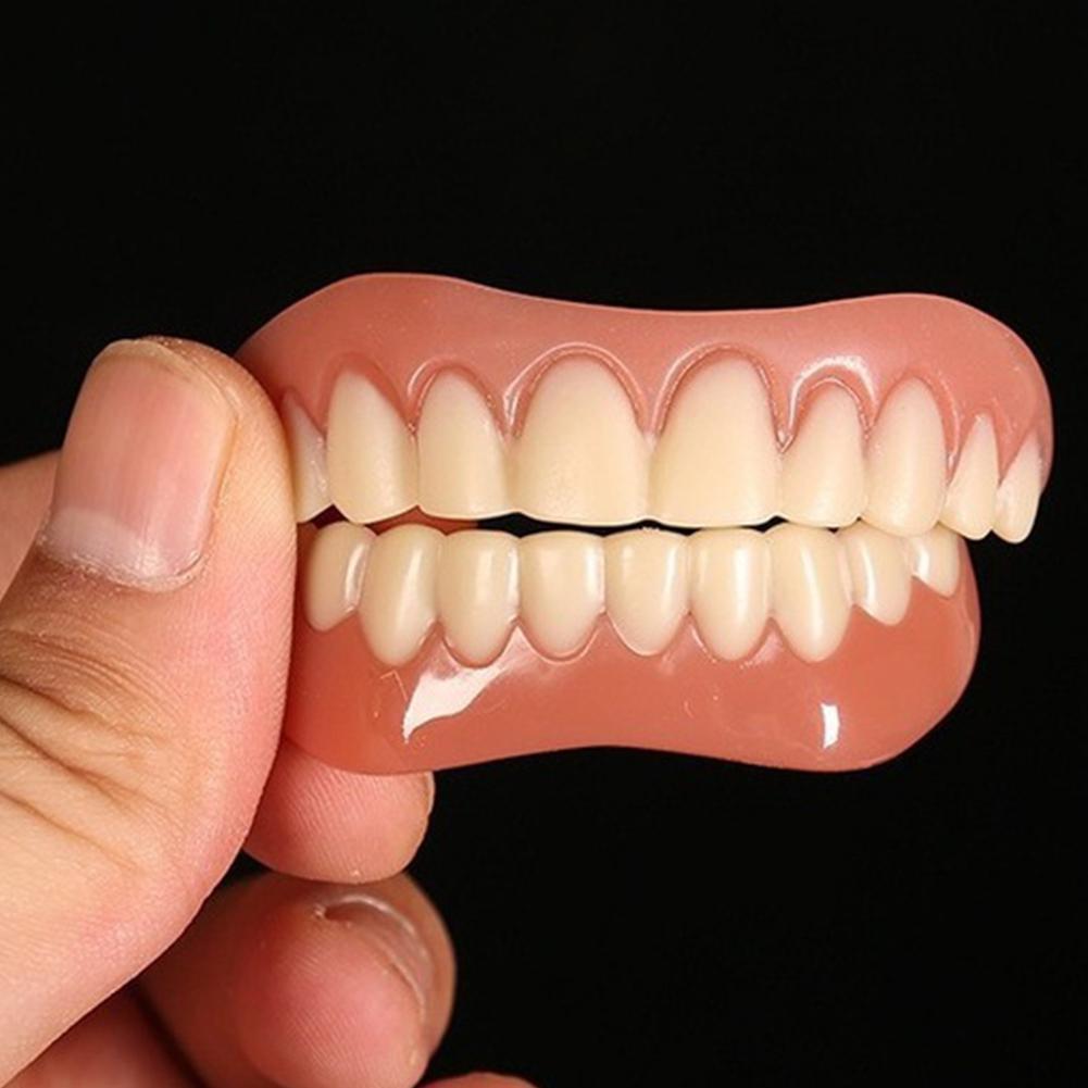 ฟันปลอมซิลิโคนแบบใหม่ สำหรับฟั - Teeth Whitening Veneers บทวิจารณ์และราคา