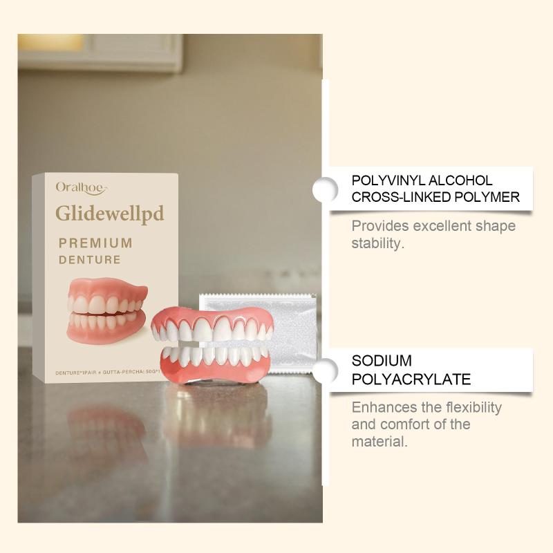 ชุดฟันปลอมซิลิโคนธรรมชาติสำหรั - Teeth Whitening Veneers บทวิจารณ์และราคา