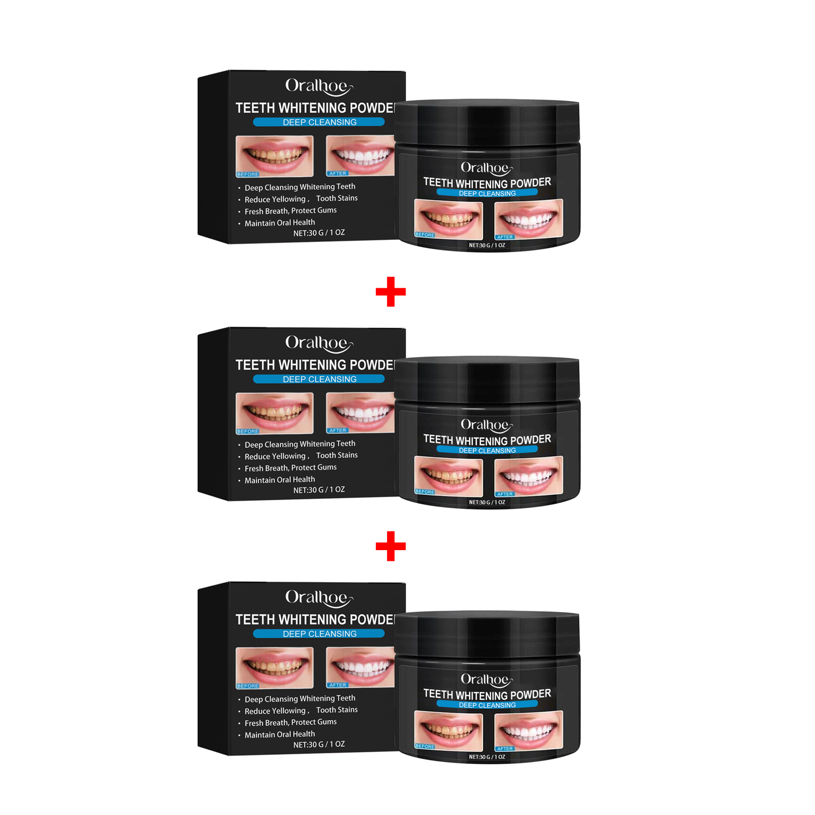 ผงถ่านฟอกสีฟันทำความสะอาดคราบห - Teeth Whitening Charcoal Powder บทวิจารณ์และราคา