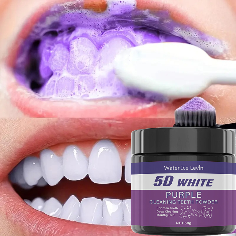 ผงฟอกฟันขาว 5D สูตรสดชื่นมิ้นต - Teeth Whitening Baking Soda บทวิจารณ์และราคา