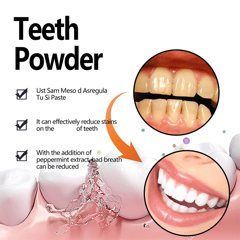 ผงฟอกสีฟัน, ผงฟอกสีฟันธรรมชาติ - Teeth Whitening Charcoal Powder บทวิจารณ์และราคา