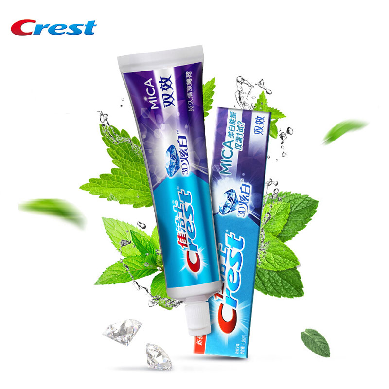 Crest 3D MICA ยาสีฟันฟลูออไรด์ - Teeth Paint Whitening บทวิจารณ์และราคา