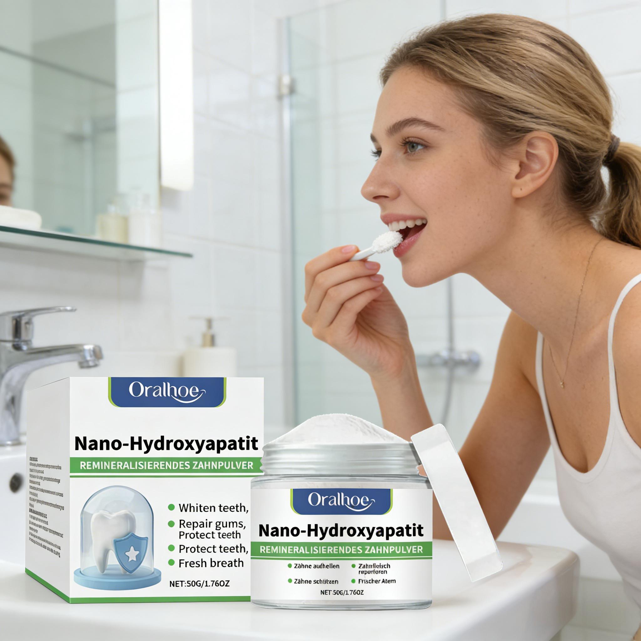ผงฟอกสีฟัน Oralhoe ทำความสะอาด - Teeth Paint Whitening บทวิจารณ์และราคา