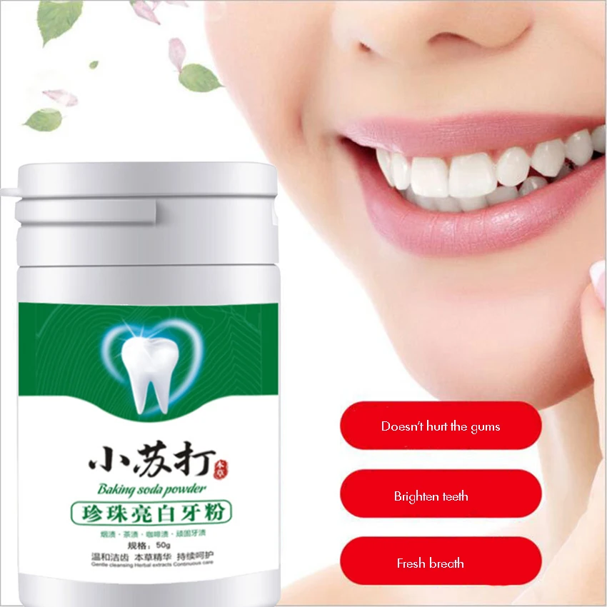 โซดา Brightening Tooth Powder, - Teeth Whitening Baking Soda บทวิจารณ์และราคา