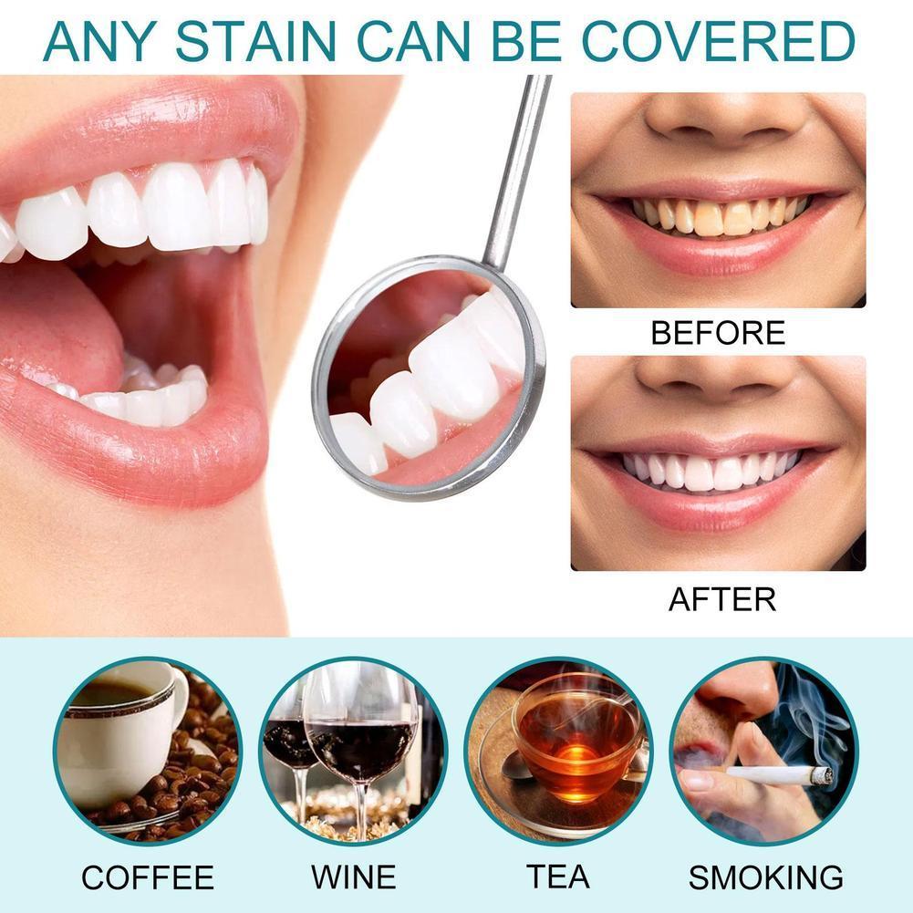 สีทาฟันขาว ลดคราบฝังแน่น ขจัดค - Teeth Paint Whitening บทวิจารณ์และราคา