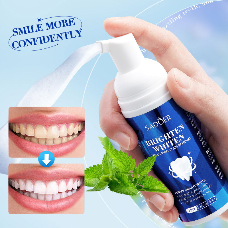 SADOER มูสทําความสะอาดฟันขาวสว - Teeth Whitening Xylitol Gum บทวิจารณ์และราคา