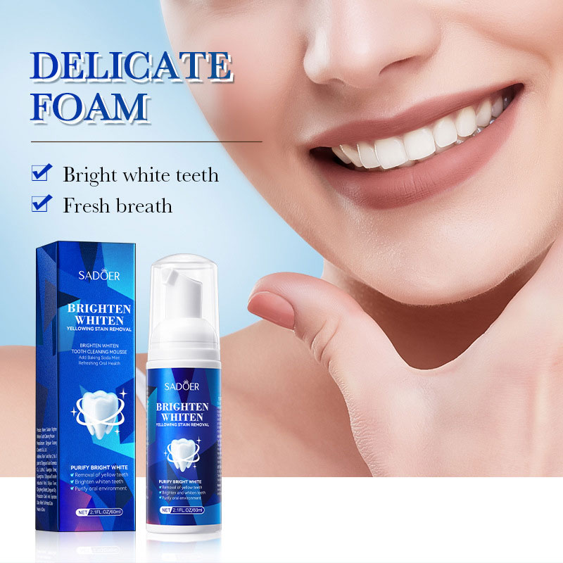 SADOER มูสทําความสะอาดฟันขาวสว - Teeth Whitening Xylitol Gum บทวิจารณ์และราคา