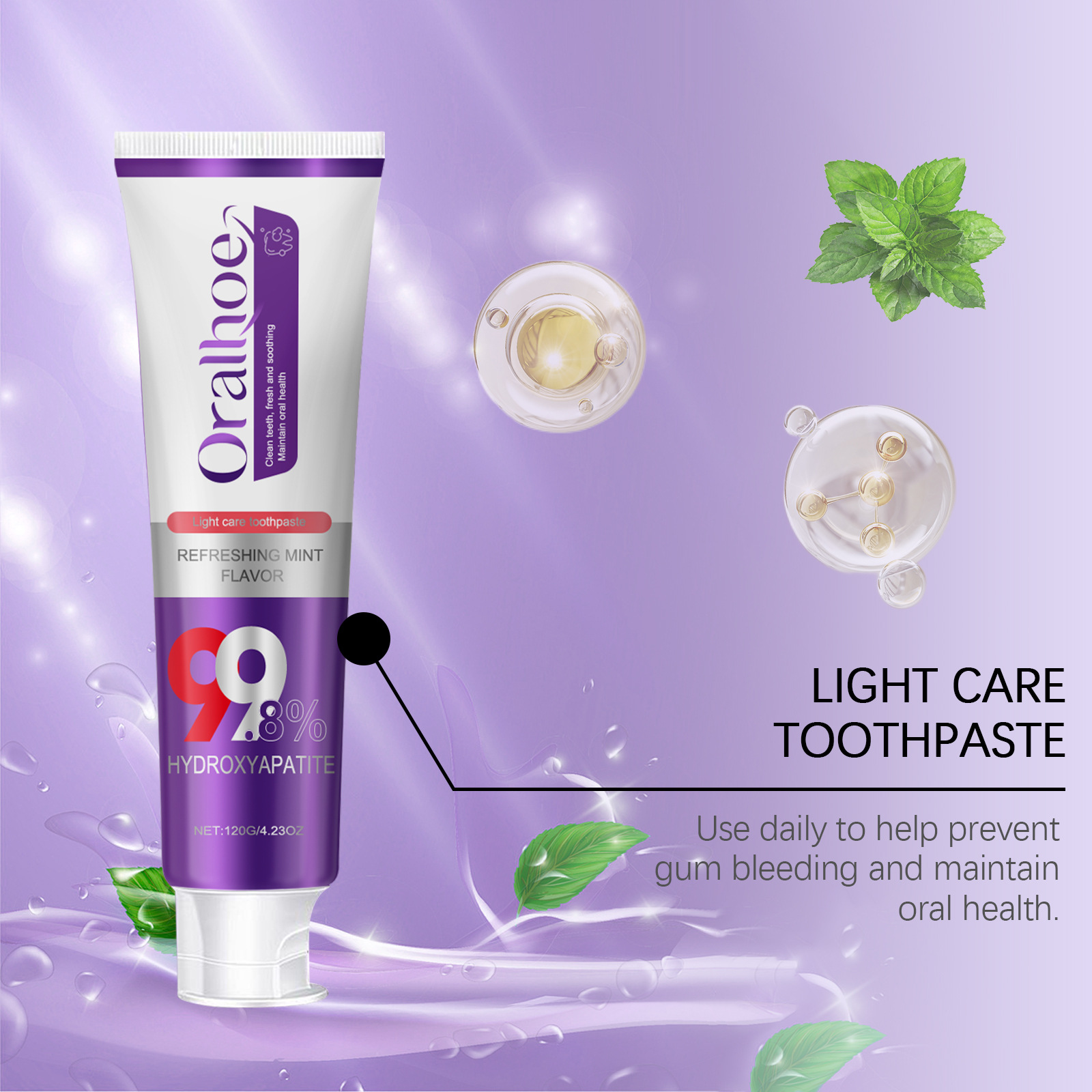 โอราลโฮ เบกกิ้งโซดา ยาสีฟันฟอก - Teeth Whitening Baking Soda บทวิจารณ์และราคา