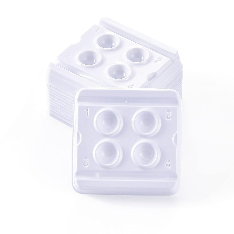 20ชิ้นหลุมผสมทางทันตกรรมถาดพลา - Teeth Whitening Trays บทวิจารณ์และราคา
